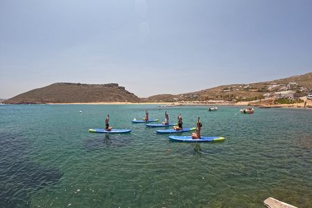 Private SUP Yoga Experience at Panormos Beach