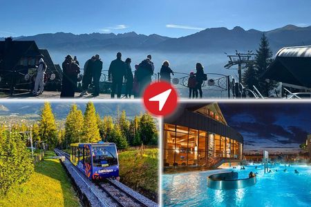 Zakopane Cable Car, Spirits, Tasting, Thermal Baths - Small Group