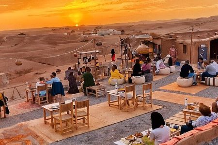 Dinner in the Agafay Desert with Quad bike and Camel ride & show