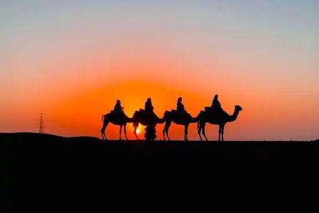 Agafay Desert: Quad Tour and Camel ride with Dinner And Show