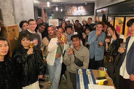 Social Drinking in Osaka