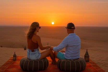 Agafay Desert: Camel Ride, Dinner & Fire Show from Marrakech