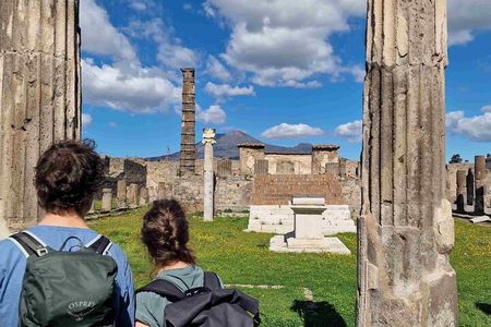 Pompeii Ruins Tour with Local Wine & Light Lunch from Naples