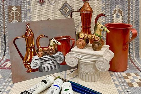 Still Life Painting Workshop in Athens