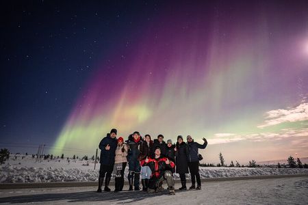Northern Light Hunt with Photography from Rovaniemi
