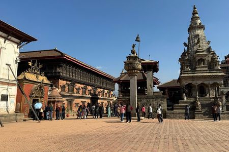 Kathmandu: Bhaktapur and Patan Durbar Square Day Tour with Lunch.