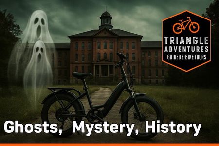 Raleigh Guided E-bike Tour: Ghosts, Mystery, Creepy History
