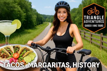 Raleigh Guided E-Bike Tour: Tacos, Taps, and Local Facts