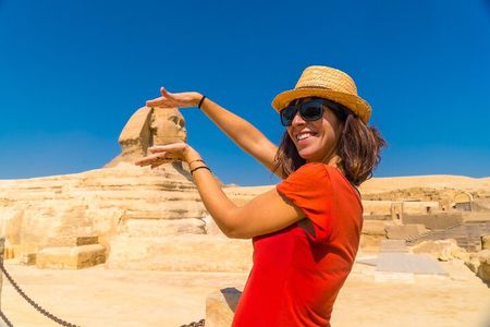 Private Full-Day Tour to Giza Pyramids,Sphinx,Memphis, and Saqqara