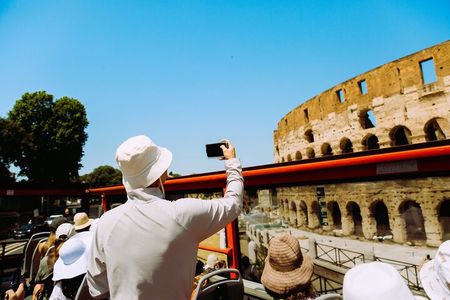 Colosseum, Roman Forum Experience and Hop On Hop Off Bus Tour
