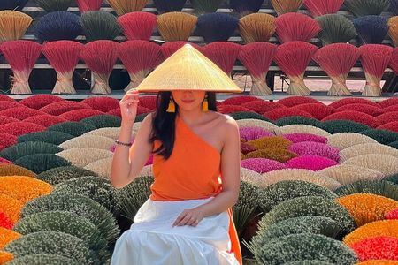 Half-Day Journey from Hanoi: Incense Village & Conical Hat Making