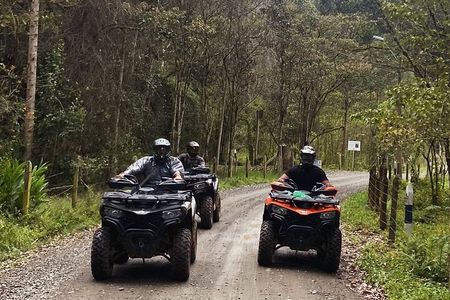 Medellin four-wheeler tour. fishing and lunch included