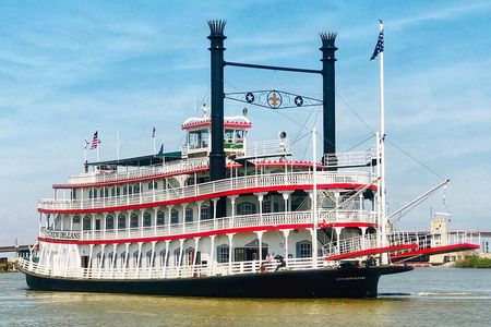 New Orleans City Tour and Steamboat Natchez Harbor Jazz Cruise 