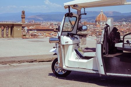 Golf Cart Tour to Fiesole Theatre & Michelangelo Square