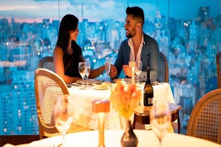Private Helicopter Tour - Romantic Lunch or Dinner At Itália Terrace Restaurant