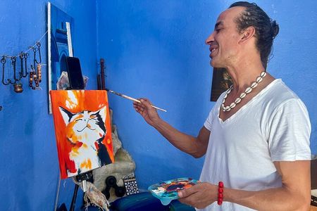 Paint Your Masterpiece with a Local Artist in Chefchaouen
