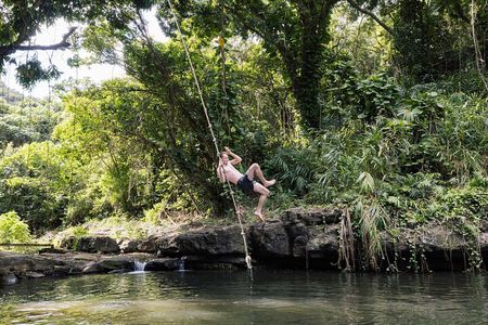 PRIVATE ACCESS: Huleia River Hidden Valley Falls Kayak & Hike