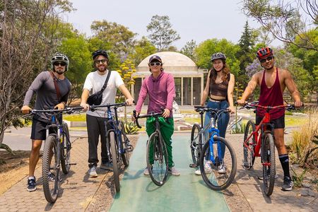 Chapultepec Castle or Anthropology Museum bike tour
