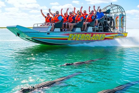 MIAMI: Everglades Airboat, Wildlife Gator Show and Photo 