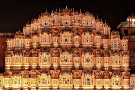 Golden Triangle 2-Day Tour to Agra and Jaipur from Delhi by Train