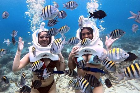 Curacao Helmet Diving-Walk the Ocean Floor, No Swimming Required 