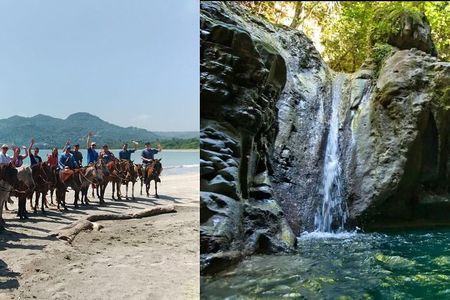 Combo : Waterfalls and Horseback Riding with Typical Lunch