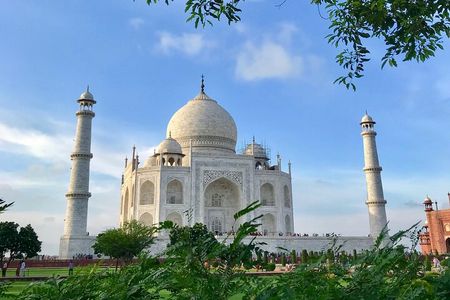 Full-Day Agra City Tour: Taj Mahal at Sunrise & Revisit Taj Mahal at Sunset 