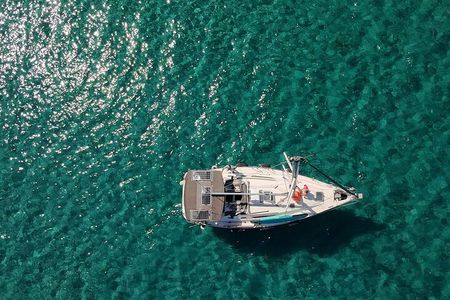 5 hours from Sithonia: Sailing trip secluded coves & Islands