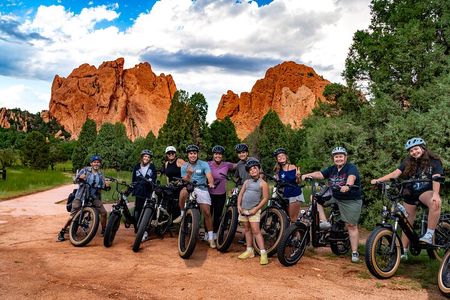 Ride Manitou Springs & Garden of the Gods Best Guided eBike Tour!