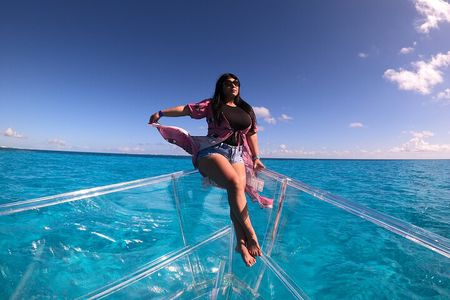 Cancun Clear Boat Tour Explore the Caribbean Sea