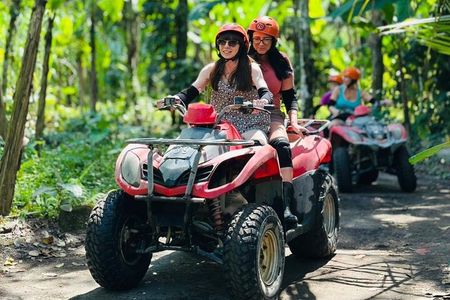 Ubud ATV Jungle, Rice Fields & Gorila Cave Tunnel with Meal
