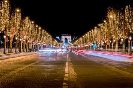 Paris Christmas Lights & Stories with Tastings on Champs-Élysées