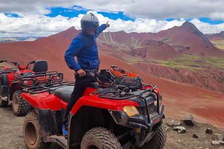 Rainbow Mountain Peru + Red Valley with ATVs FULL DAY TOUR