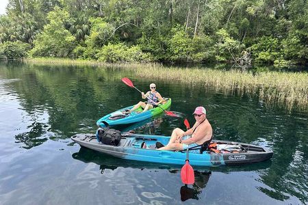 Guided Kayak Tour of Crystal Rivers Springs and Wildlife