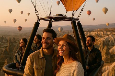 Cappadocia Hot Air Balloon Tour, Red Tour, Green Tour Best Price