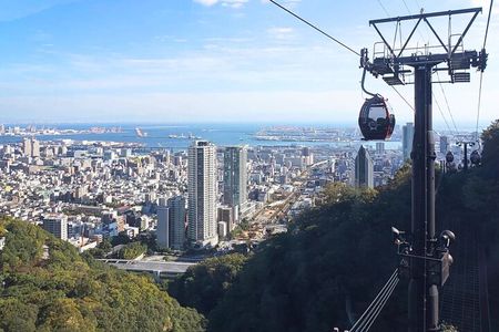 Full Day Walking Tour Around Kobe Mountains Sea and Sake