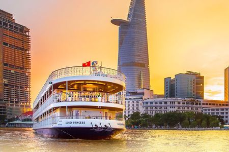 Saigon Cruise with Dinner and City lights