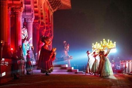Red Fort Sound and light show with Old Delhi Walk
