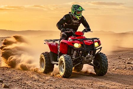 Agafay Desert: Quad, Camel, Sunset, Dinner & Fire Show