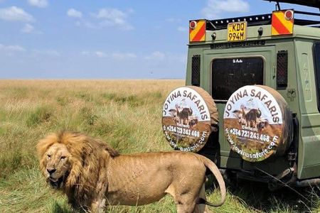 3Days 2Nights Masai Mara group Safari, Midrange camp &4WD
