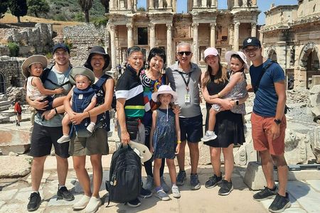 Ephesus and Pigeon Island Tour with Turkish Bath and Lunch