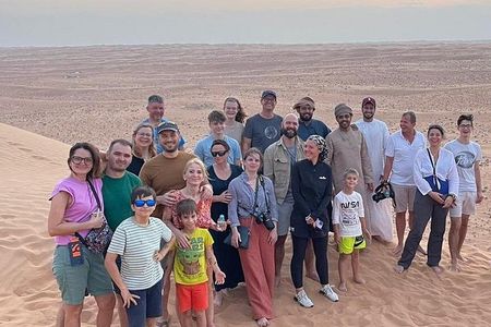 Wahiba Sands Sunset Safari: 4x4 Dune Bashing & Omani Hospitality