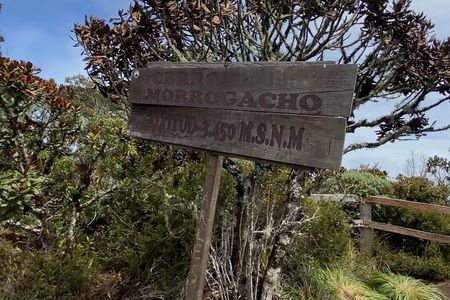 Hiking in the mountains of Salento-Cerro Morrogacho
