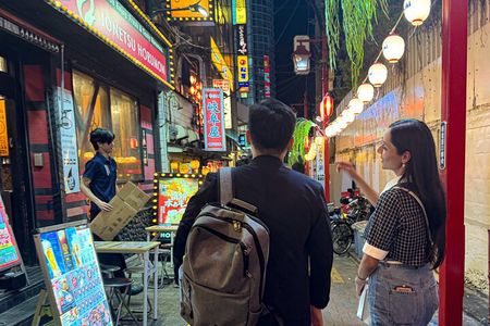 Tokyo Night Tour: Izakaya Dinner & Karaoke with Free-Flow Drinks