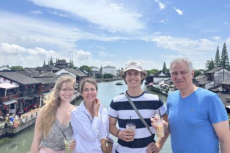 Zhujiajiao Water Town and Shanghai Landmarks Private Day Tour