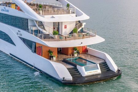 Discover Ha Long Bay on Leona 5-Star Day Cruise with Jacuzzi