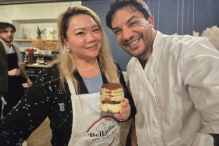 Hands-On Cooking Class in Rome: Pizza and Tiramisu