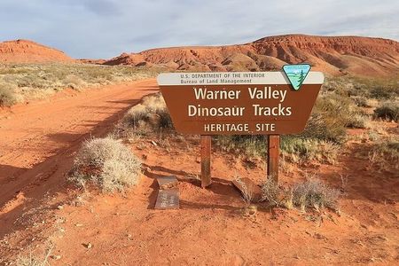 Warner Valley Dinosaur Track Site 4x4 Tour
