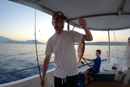 Chania Sunset Rod Fishing Experience