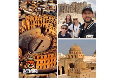Saymeen tour : El Jem Kairouan, Monastir/Sousse (PICKUP ALL City)